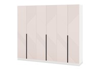 Шкаф Палермо - шестистворчатый бежевый    (Э) 6622