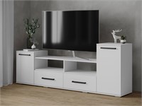 Тумба ТВ Парус-2 белый   (МФ) 6643