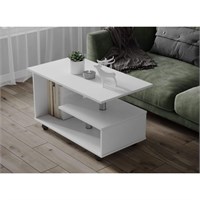 Журнальный стол Консул-5 белый   (МФ) 6650