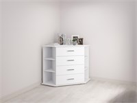 Комод Катрин-7 белый  (МФ) 6691
