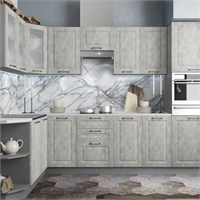 Модульная кухня «Капри» (камень светлый)   (МБ) 6715