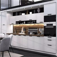 Модульная кухня «Монс» (белый)   (Леко) (МБ) 6728