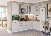 Модульная кухня Кельн Софт айвори   ( в наличии)  (ТМ) 6768
