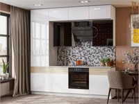 Кухня Техно-5   (2,4 м)  модульная   (УЮ) 6775