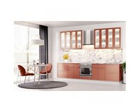 Кухня Квадро 3000 Персик  модульная   (МБ) 6816