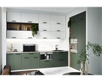 Модульная кухня Симона Soft 2800 Олива софт  (МК) 6852