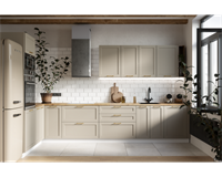 Модульная кухня Арина 1800х3800 Кварц грей софт   (МК) 6854