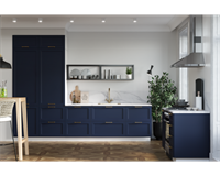 Модульная кухня Арина 3200х1300 Темно-синий софт  (МК) 6855
