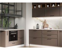 Модульная кухня Астория 1200х2400 Смоки софт  (МК) 6857