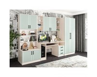 МС детская Студент Люкс дуб белфорт / мята софт  ( в наличии)  (УО) 6885