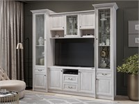 Гостиная Янна (вариант №5) орех мальта модульная 6929