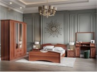 Спальня Янна орех пегас (вариант №4)  модульная 6933