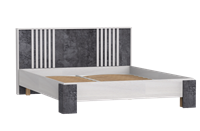 Марракеш Кровать 1600 Анкор светлый / Цемент темный   (ТМ) 6969