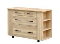 Комод К-4 с полками   (НОВИНКА)  (К) 7027