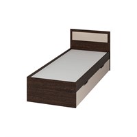 Гармония Кровать КР607 дуб венге/дуб белфорд   (НОВИНКА)  (МФ) 7032