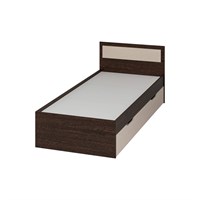 Гармония Кровать КР608 дуб венге/дуб белфорд  (НОВИНКА)  (МФ) 7033