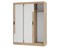 Шкаф-купе Смарт ШКК-06 (дуб сонома/белый)  (Н)  (МФ) 3401