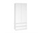 Шкаф двустворчатый Айден ШК06-900 белый  (ТИ) 4662