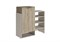 БОХО Тумба-комод ТМ-001 Дуб крафт серый / Кашемир  (ТИ) 4755