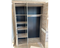 Шкаф распашной 3 створки Хилтон (Дуб юкон/Гранж)  (УЮ) 5391