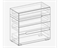 Ультра Комод (Белый/Белый глянец)  (УЮ) 5490