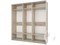 Шкаф-купе Fortune-14 3-х ств.2200 800/600/800  (Н)  (МФ) 5506