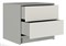 СЕЛЕНА Тумба прикроватная ТМ-001 (МДФ Комплект) Корпус - Шиншилла Серая Фасад МДФ - матовая Кварц Грей Софт (ТИ) 5985