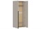 АЙРИ Шкаф ШК-002 (2ств.) Корпус - Кашемир 2,75   (ТИ) 6186