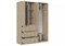 БОХО Шкаф-купе ШК-006 (Д.1800) Дуб крафт серый / Кашемир  (ТИ) 6246