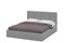 Кровать двойная №4 (1,6*2,0 мягкая) Ткань серый  (ТИ) 6330