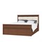 Ливорно Кровать ЛКР-1 (1,4)+настил из ЛДСП  ( Орех Донской)  (МФ) 6573