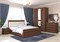 Ливорно Кровать ЛКР-1 (1,4)+настил из ЛДСП  ( Орех Донской)  (МФ) 6573