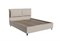 Кровать Венеция (М) 1400x2000 Бежевый,Серый, Графит- с подъемным механизмом   (МБ) 6579