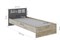 Колибри Лофт кровать 0,9 дуб крафт серый/графит серый  (МФ) 6663
