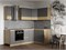 Кухня "Твист Лайт" 1.4*2.3 м Дуб бунратти/Белый (Без столешницы, мойки, сушки)    (Р-Л) 6830