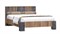 Марракеш Кровать 1600 Дуб вотан / Цемент темный   (ТМ) 6968