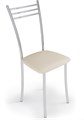Стул кухонный Хром/экокожа КРЕМ, (ТИ) 1087267721