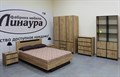 Бостон Кровать 1400 дуб крафт, (ТИ) 924950679