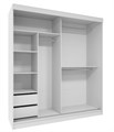 Шкаф купе  Софи  (Х) 2508
