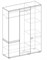 Коллекция Ультра Шкаф 3х. створчатый (540) Белый/Белый глянец  (УЮ) 3220